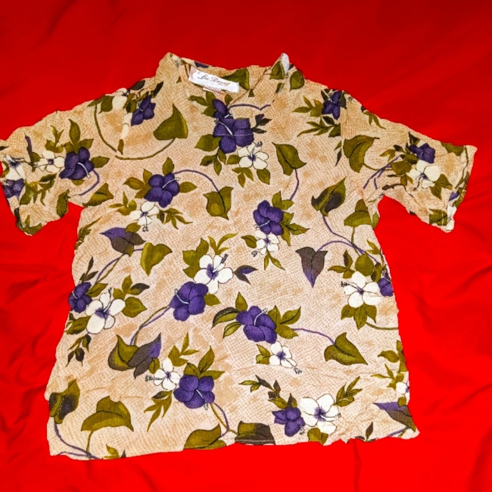 Vintage Lee david collection blouse